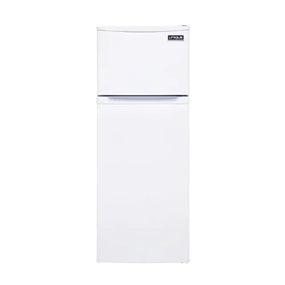 19.2 In. 6 Cu. Ft. 170L Solar DC Top Freezer Refrigerator in White - Off-Grid 