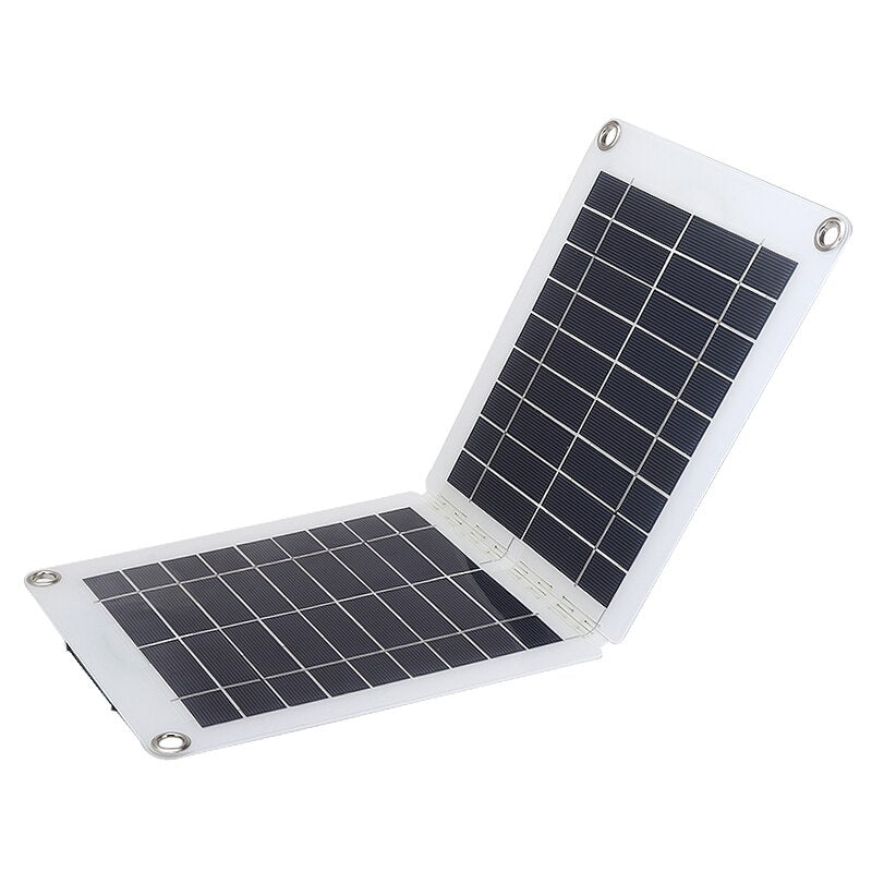 60W Foldable Solar Panel Module - USB Rechargeable for 18V 12V RV Car Boat Hiking Travel DIY Solar Charger