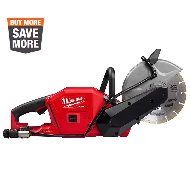 Milwaukee M18 FUEL 9 in. Cut Off Saw - 18V Lithium-Ion Brushless Cordless 9 In. Cut off Saw - ONE-KEY (Tool-Only)