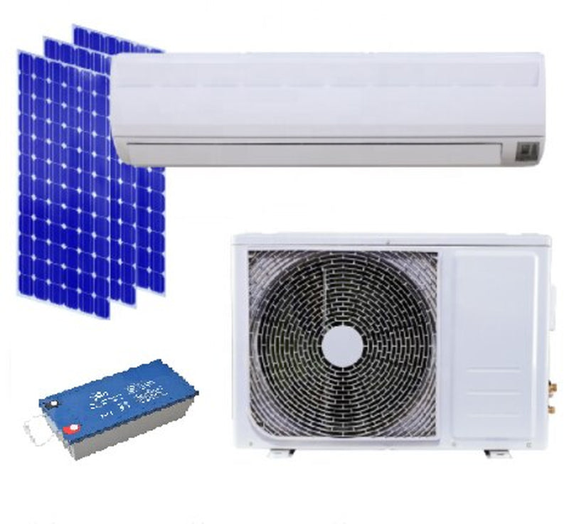 100% Solar Energy Air Conditioner 12000btu - Solar Air Conditioner 