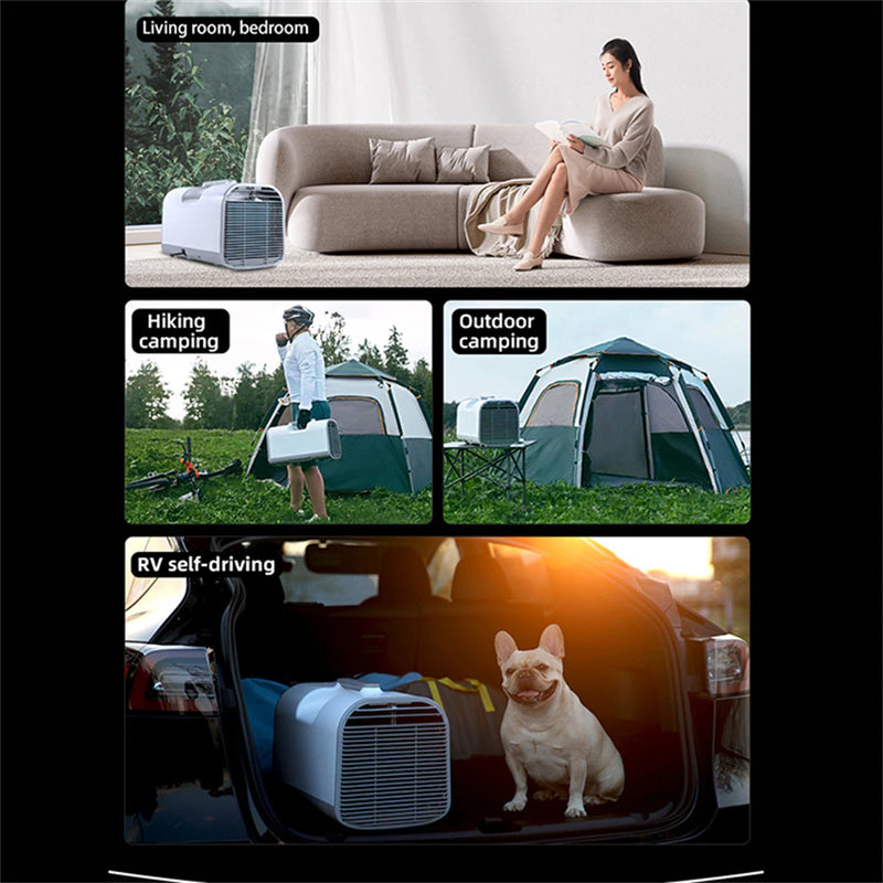 Treeligo Portable Tent Electric Air Conditioner 12V Outdoor Camping Air Conditioning 24V Ac 220V - RV Motorhome 