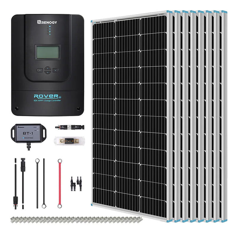 Renogy 400 Watt 12 Volt Solar Kit with 40A MPPT Charge Controller