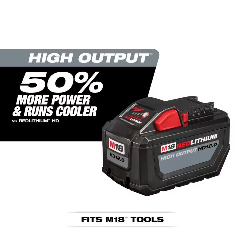 M18 18-Volt Lithium-Ion High Output 12.0Ah Battery Pack