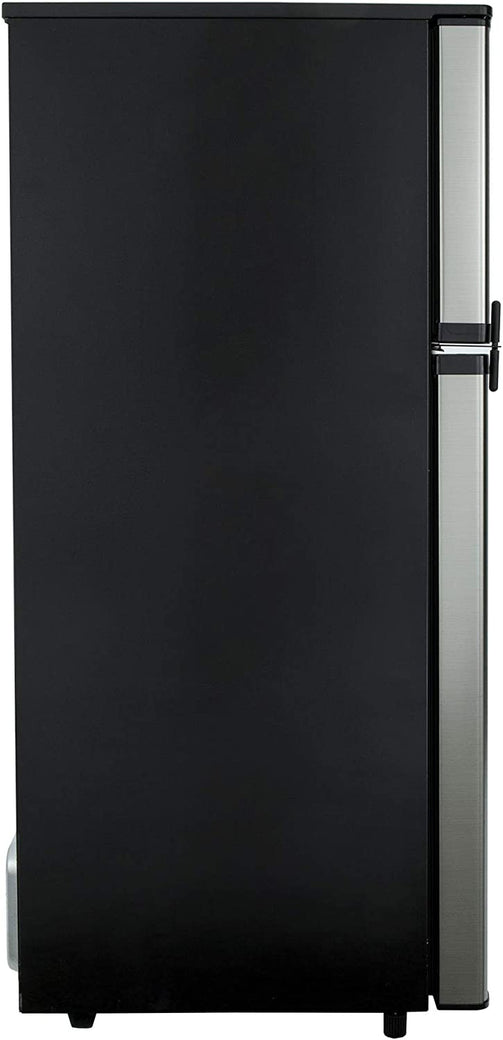RV Refrigerator 4.3 Cubic Feet 12V Stainless Steel